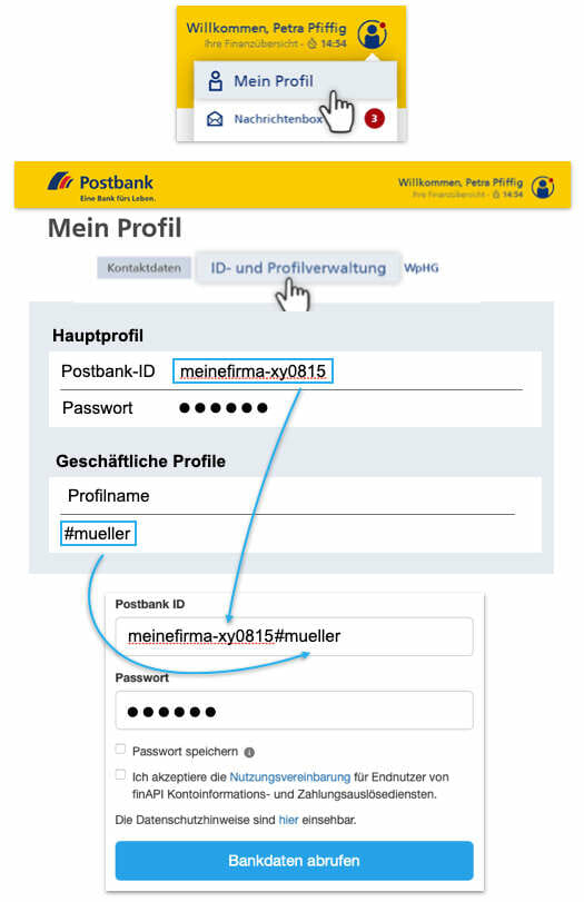 tutorial-flowpilot-postbank